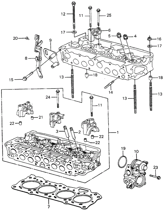 Сальник випускного клапана (12211-PA6-003) - 2